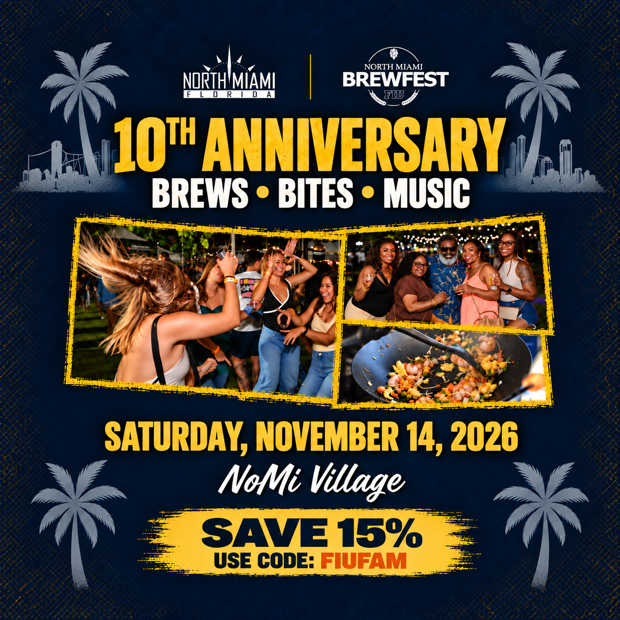 North Miami Brew Fest 2026 Flyer