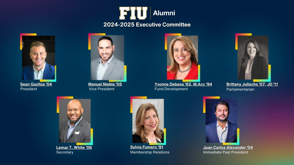 FIU Alumni 2024-2025 Executive Committee